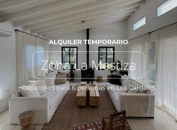 Casa · 4 Ambientes · Alquiler Temporario Para 6 Personas en Zona Mestiza