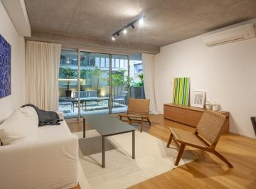 Departamento · 56m² · 2 Ambientes · Venta Departamento 2 Ambientes con Patio Amoblado Alley Recoleta Inversión Entrega Inmediata