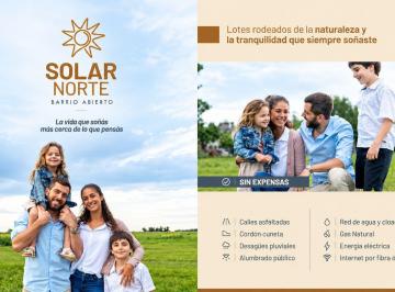 Terreno · 200m² · Venta Lote Barrio Abierto Solar Norte