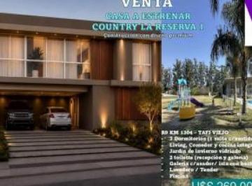 Casa · 280m² · 8 Ambientes · 1 Cochera · Casa en Venta 2 Plantas en Country La Reserva 1 - Tafi Viejo - Tucuman - Excelente Acceso Rn 9