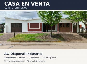 Casa de 10 ambientes, Cerrito · Casa en Venta Cerrito Entre Rios