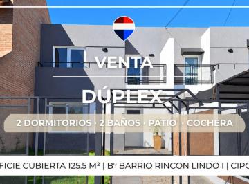 PH · 102m² · 4 Ambientes · 1 Cochera · Venta Dúplex de 2 Dorm. – Guido 2331 - Cipolletti