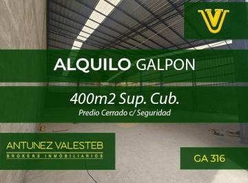 Bodega-Galpón de 3 ambientes, Córdoba · Galpon de 400 m² | a Estrenar | Próximo a Circunvalacion Sur