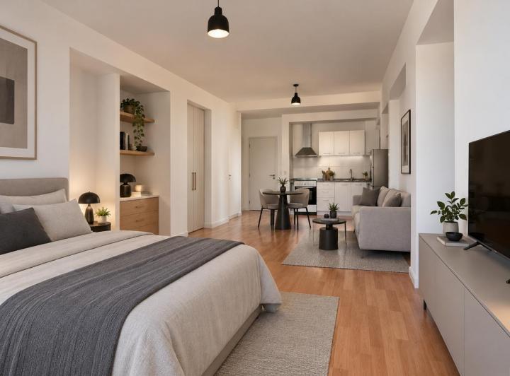 Departamento · 33m² · 1 Ambiente