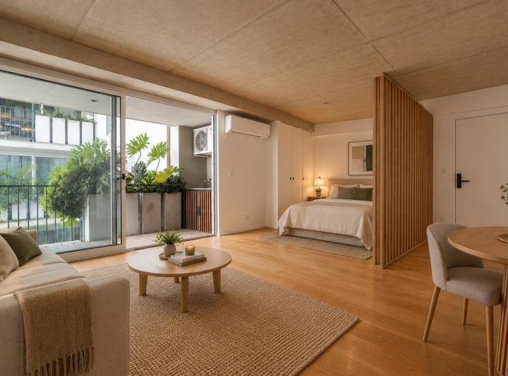 Departamento · 41m² · 1 Ambiente