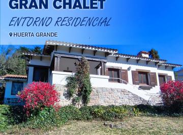 Casa de 6 ambientes, La Falda · ¡Casa con 4 Dorm. y Parque de 1.860 m² en Huerta Grande! Vistas a Las Sierras | Usd 140.000