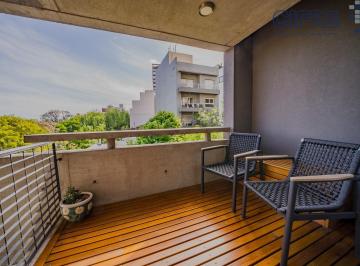 Departamento · 52m² · 3 Ambientes · Impecable Piso de 3 Ambientes con Balcón Aterrazado Al Frente con Vista Abierta