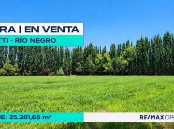 Campo · 3ha · Chacra en Venta de 2,5 Hectáreas en Cipolletti