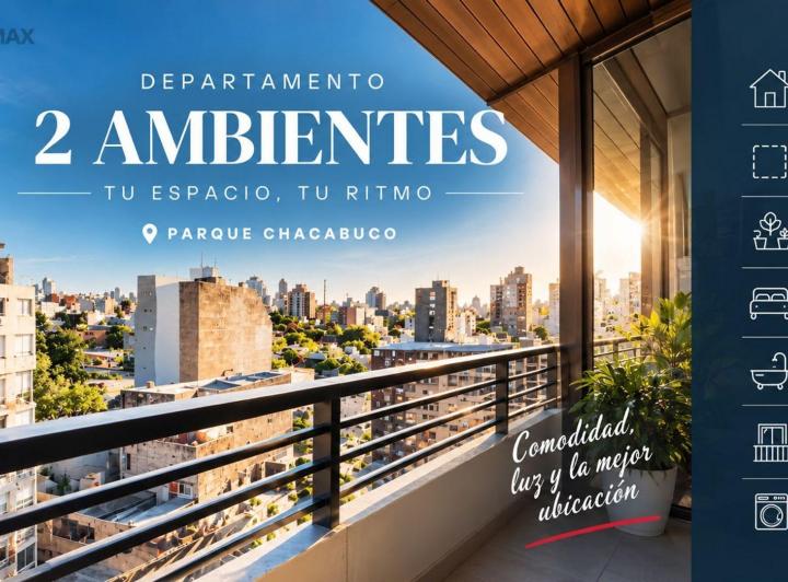 Departamento · 46m² · 2 Ambientes