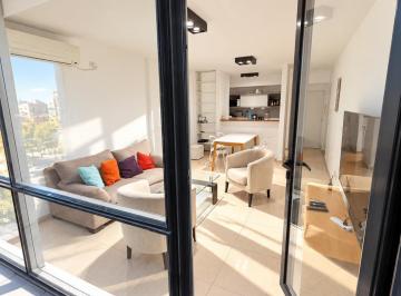 Departamento · 60m² · 2 Ambientes · 1 Cochera · 2 Amb Amoblado y Equipado, Edificio Lumiere, Vista Dique, con Cochera