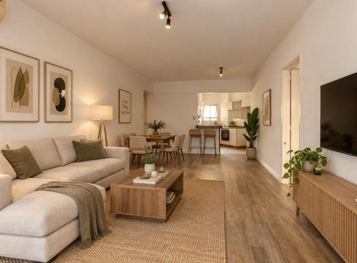 Departamento · 61m² · 3 Ambientes