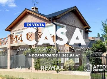 Casa · 304m² · 8 Ambientes · 4 Cocheras · Venta Casa Nivel Gerencial, Cipolletti