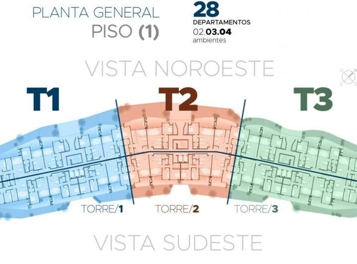 Departamento · 108m² · 4 Ambientes · 1 Cochera
