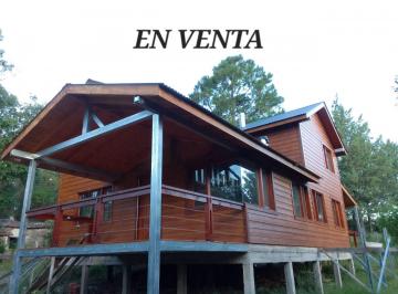 Casa de 4 ambientes, Cañada del Sauce · Cabañas de 4 y 3 Ambientes a 60 m del Río con Vista Al Cerro.