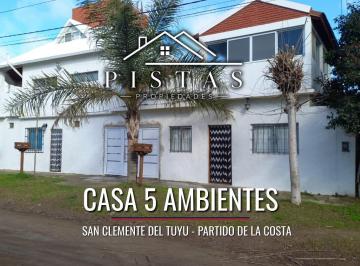 Casa · 237m² · 5 Ambientes · 1 Cochera · Casa en San Clemente del Tuyú