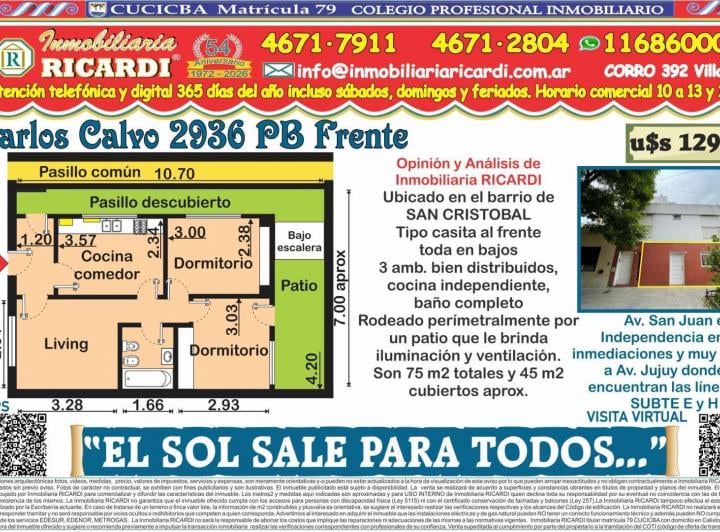 PH · 55m² · 3 Ambientes