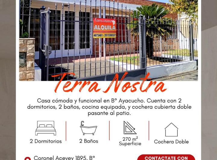 Casa · 270m² · 5 Ambientes · 3 Cocheras