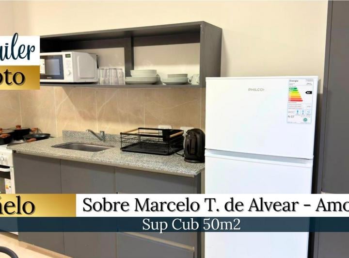 Departamento · 50m² · 3 Ambientes · 1 Cochera