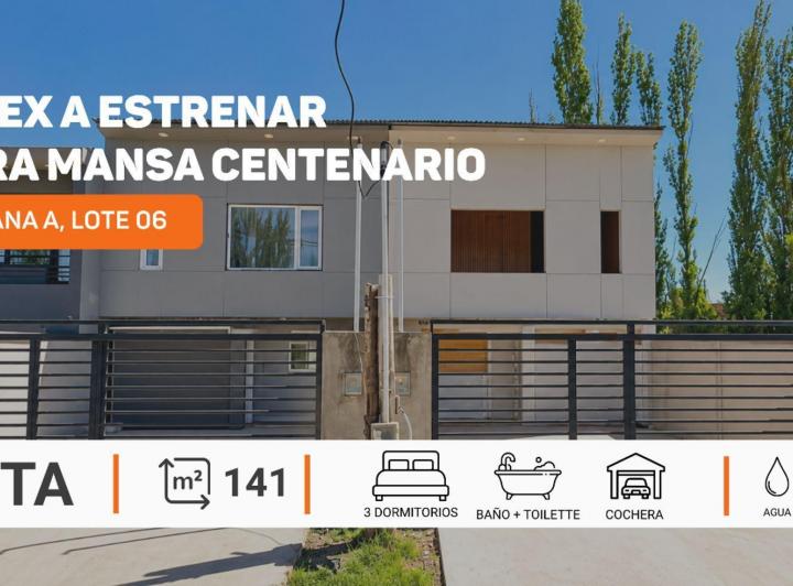 Casa · 141m² · 6 Ambientes · 2 Cocheras