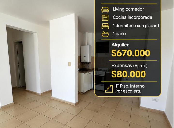 Departamento · 43m² · 2 Ambientes