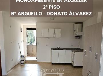Departamento de 1 ambiente, Córdoba · Monoambiente en Bº Arguello Norte en La Calle Donato Alvarez Nº7274