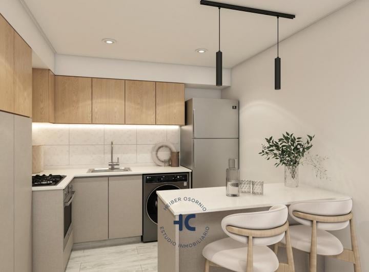 Departamento · 56m² · 3 Ambientes · 1 Cochera