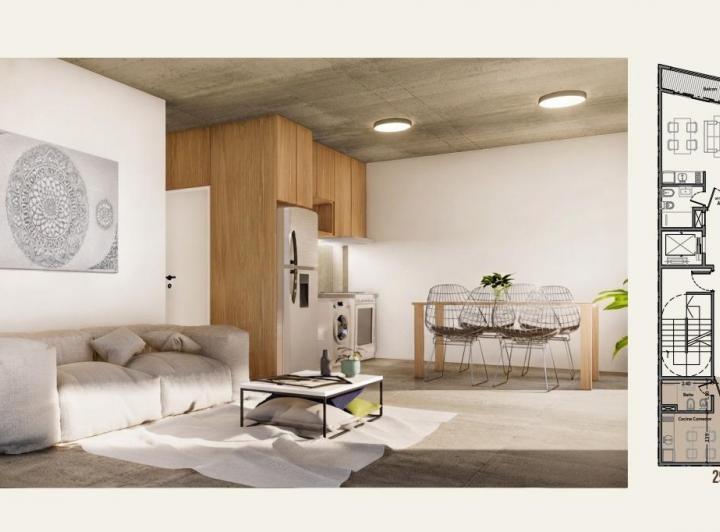 Departamento · 29m² · 2 Ambientes