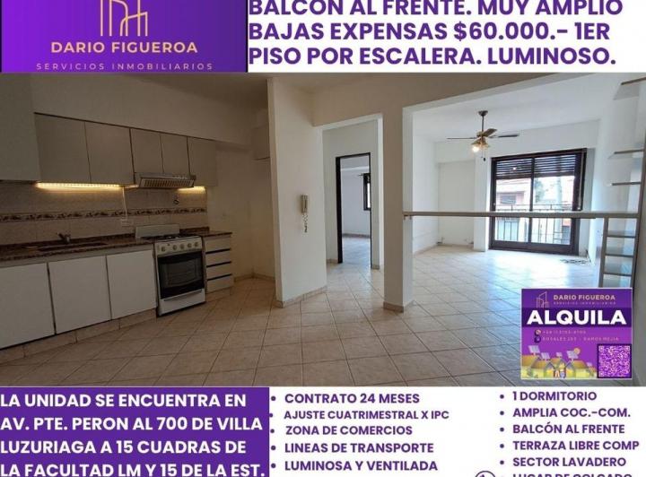 Departamento · 50m² · 2 Ambientes