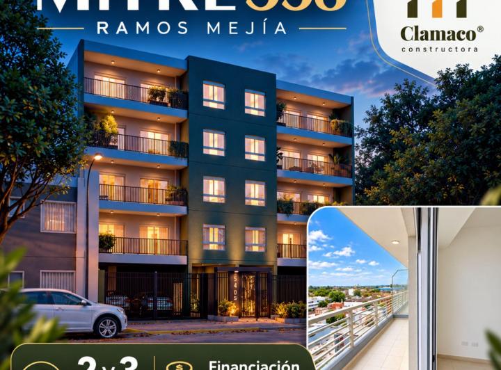 Departamento en venta en Ramos Mejia · 3 ambientes
