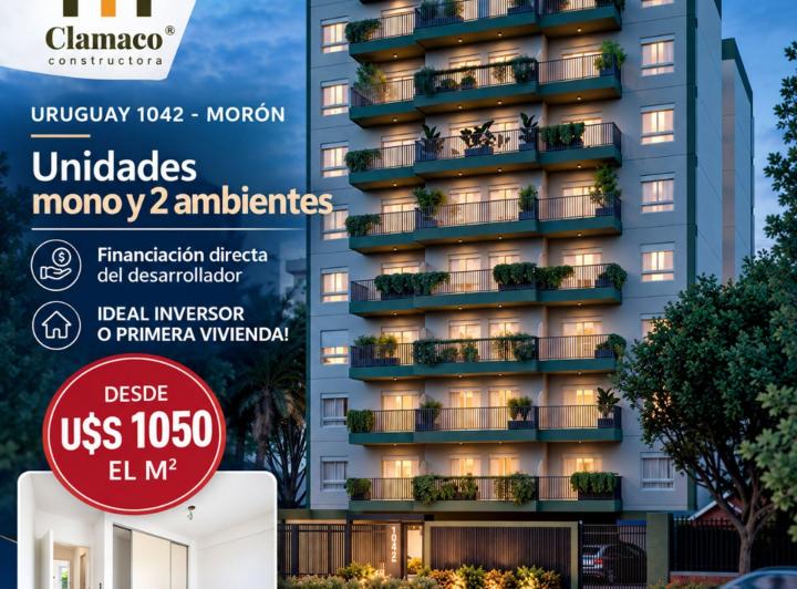 Departamento · 38m² · 1 Ambiente