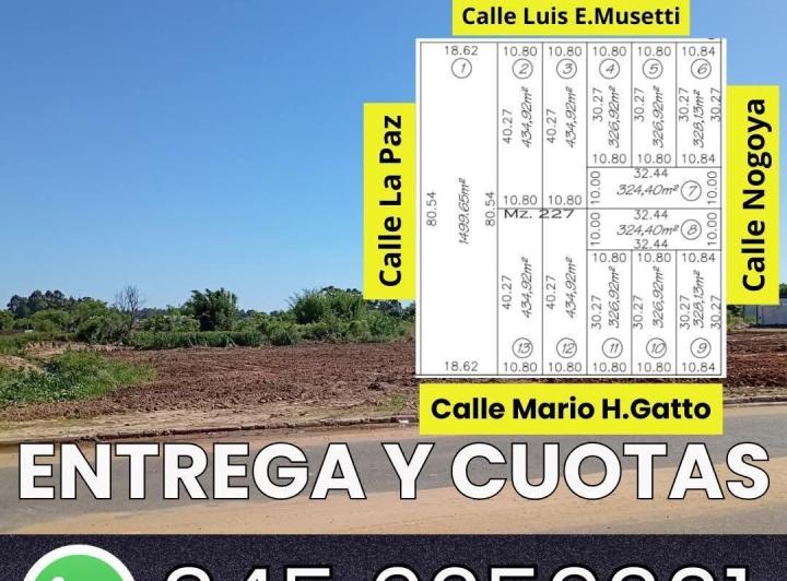Terreno · 327m²
