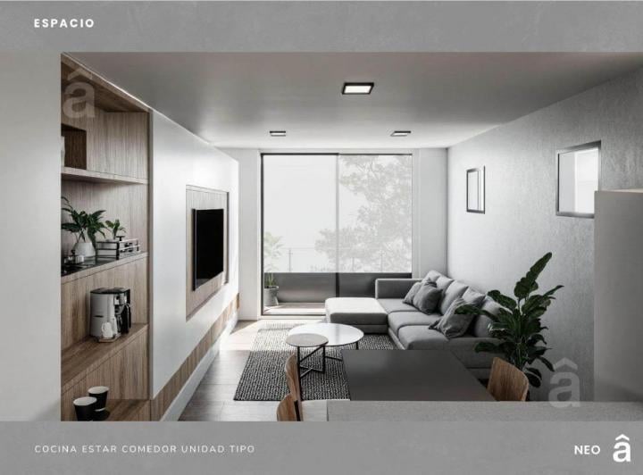 Departamento · 44m² · 2 Ambientes