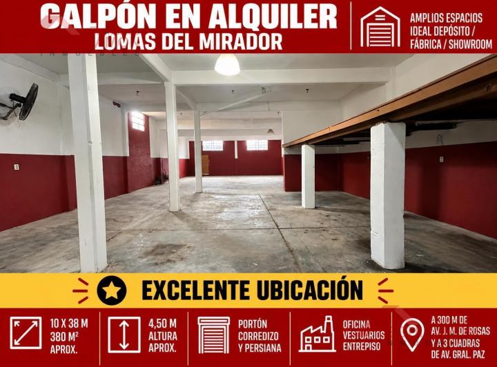 Bodega-Galpón · 380m²