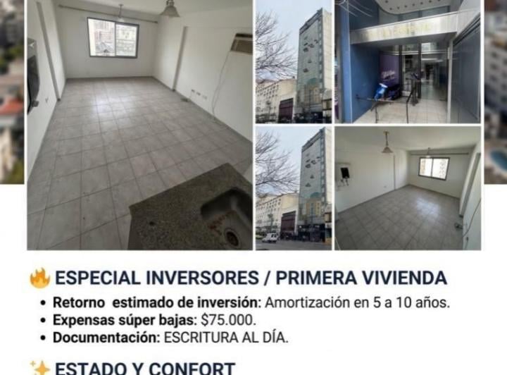 Departamento · 20m² · 1 Ambiente