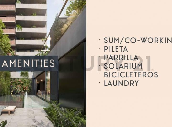 Departamento · 46m² · 2 Ambientes