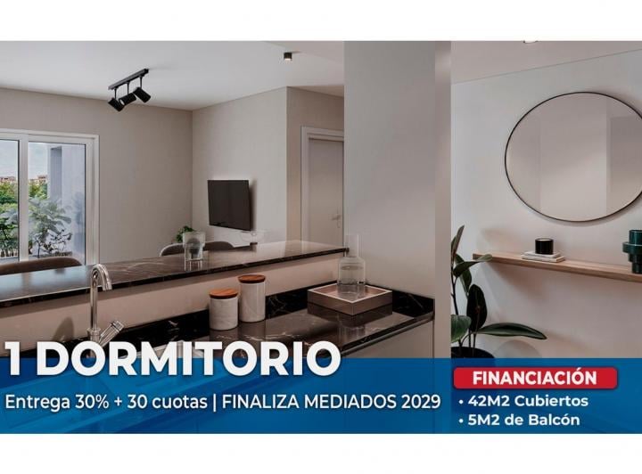 Departamento · 42m² · 2 Ambientes
