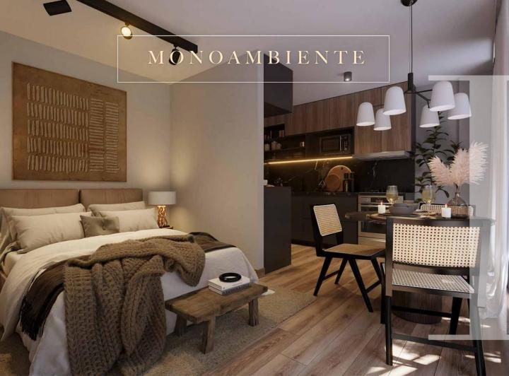 Departamento · 27m² · 1 Ambiente · 1 Cochera