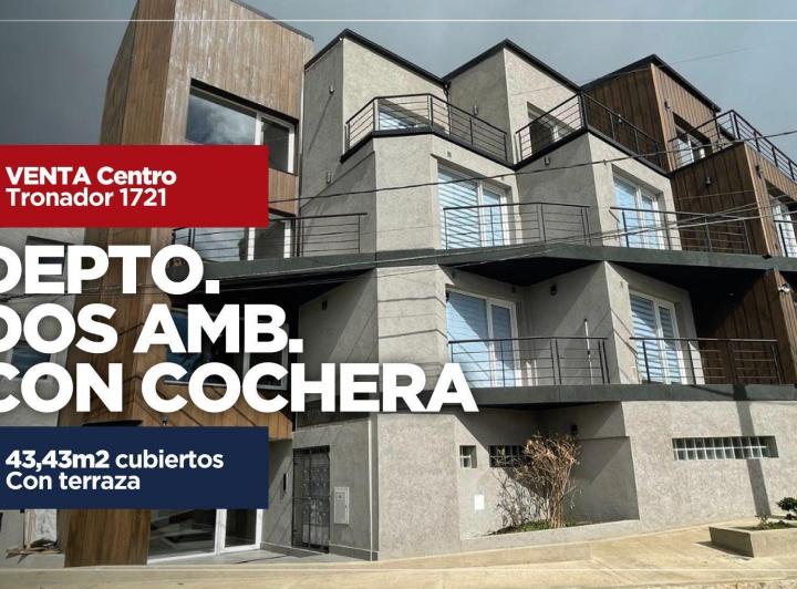 Departamento · 43m² · 2 Ambientes · 1 Cochera