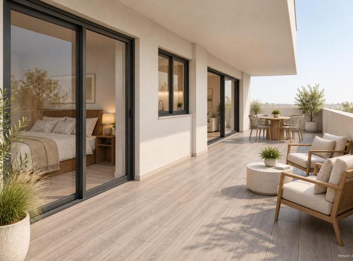Departamento · 65m² · 3 Ambientes · 1 Cochera