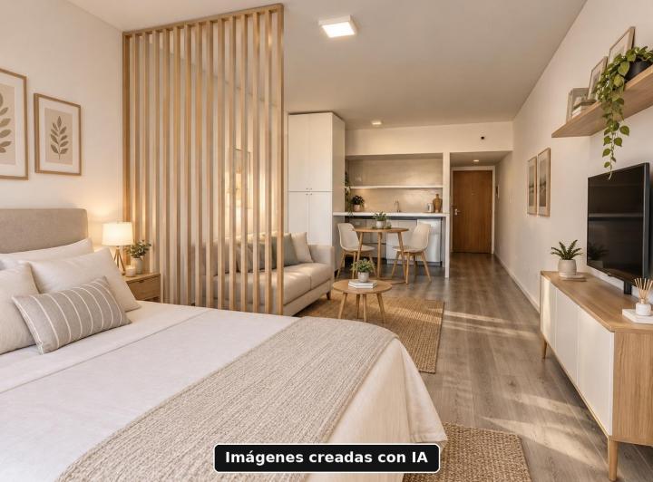 Departamento · 33m² · 1 Ambiente