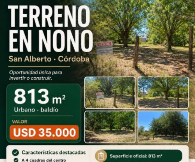 Terreno · 813m²