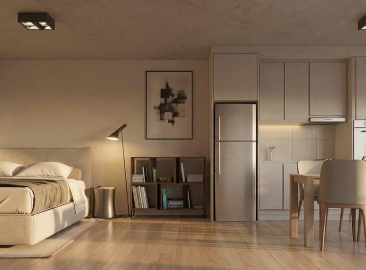Departamento · 33m² · 1 Ambiente