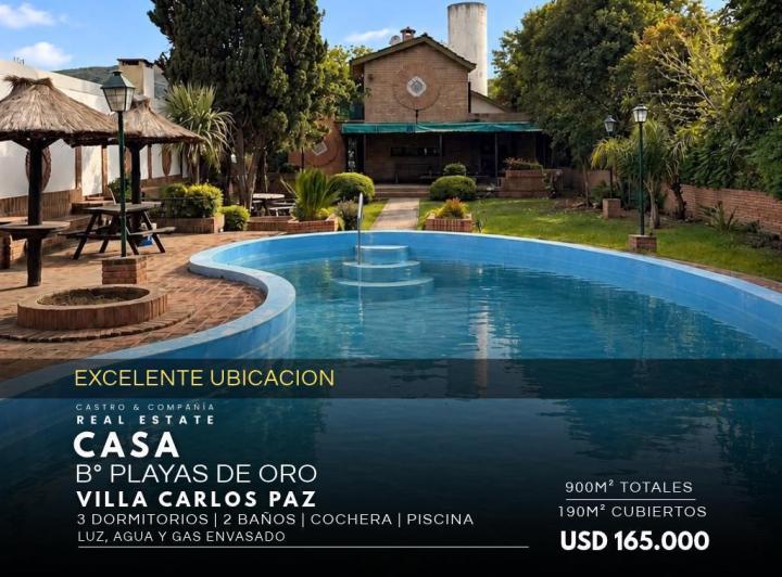 Casa · 190m² · 6 Ambientes · 2 Cocheras