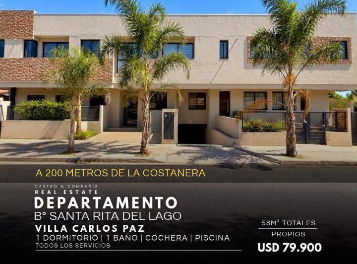 Departamento · 58m² · 2 Ambientes · 1 Cochera