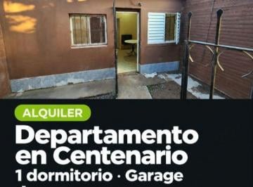 Departamento de 2 ambientes, Centenario · Departamento en Alquiler en Centenario