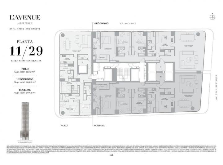 Departamento · 222m² · 4 Ambientes · 1 Cochera