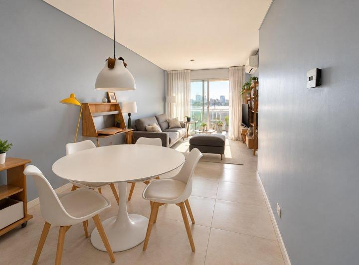 Departamento · 56m² · 2 Ambientes · 1 Cochera