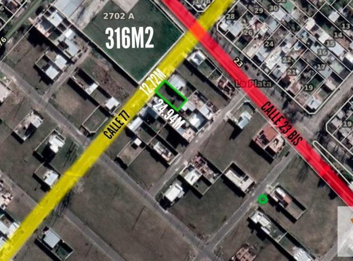 Terreno · 316m²