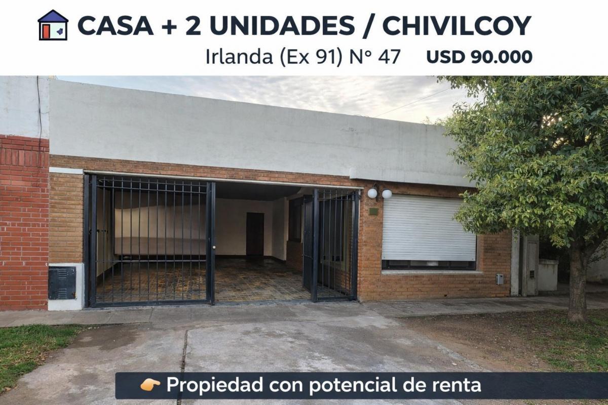Casa en venta chivilcoy. Ubicada en Chivilcoy Calle Irlanda (Ex 91) N°...