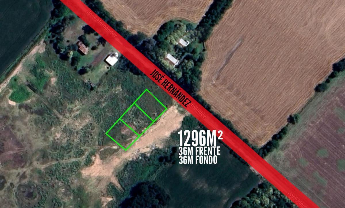 _ Bloque de terrenos de 1296mts2 en venta ubicado en calle José Hernan...